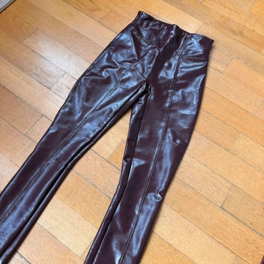Spanx Faux Leather Leggings (Size: S)